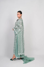 Mahpara premium embroidered lawn 3-piece suit by Mosmi Pakistan